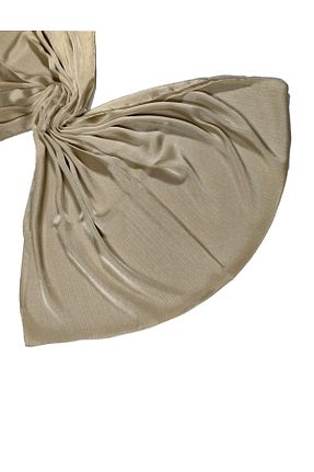 شال طلائی زنانه شیفون mim eşarp - کد 895480485