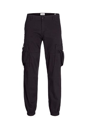 شلوار مشکی مردانه مخلوط پلی استر Jack & Jones - کد 895476897