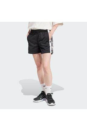 شلوارک و برمودا مشکی زنانه Straight adidas - کد 841420151