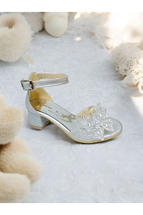 کفش پاشنه بلند کلاسیک بچه گانه پارچه ای PATİK BEBE - کد 895492785