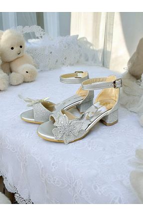 کفش پاشنه بلند کلاسیک بچه گانه پارچه ای PATİK BEBE - کد 895492785