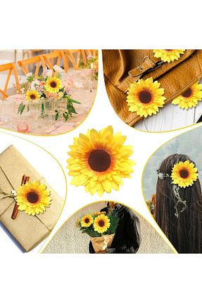 گل خشک و مصنوعی زرد MD Aspiz Flowers - کد 895502352