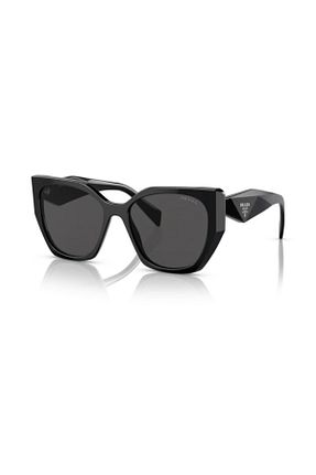 عینک آفتابی مشکی زنانه UV400 Prada - کد 410934194
