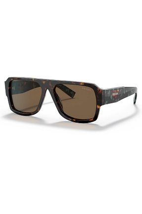 عینک آفتابی قهوه ای زنانه UV400 Prada - کد 284023943