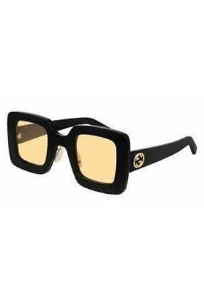 عینک آفتابی مشکی زنانه UV400 Gucci - کد 93871900