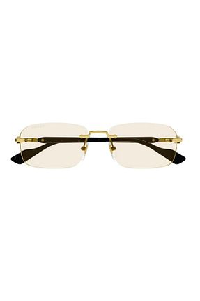 عینک آفتابی بژ زنانه UV400 Gucci - کد 666065281