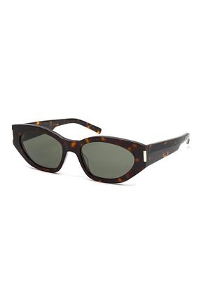 عینک آفتابی سبز زنانه UV400 Yves Saint Laurent - کد 814653094