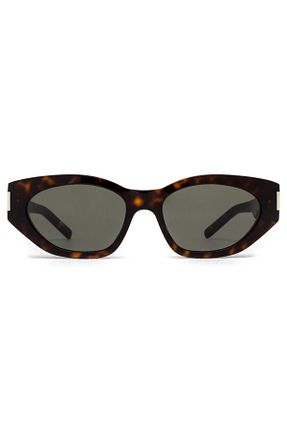 عینک آفتابی سبز زنانه UV400 Yves Saint Laurent - کد 814653094