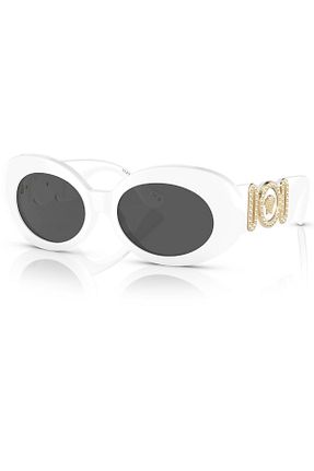 عینک آفتابی سفید زنانه 54 Versace - کد 303479208