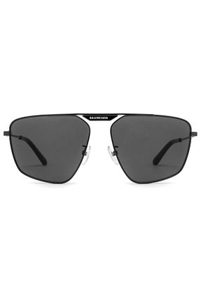 عینک آفتابی طوسی زنانه UV400 Balenciaga - کد 666244191