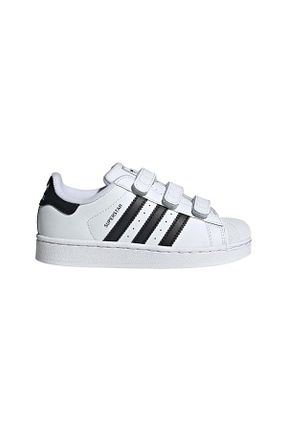 کفش اسنیکر سفید زنانه چسبی adidas - کد 889679878