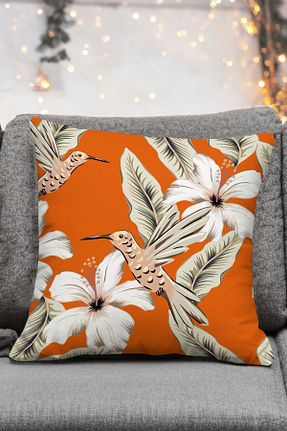 کوسن و روکش کوسن نارنجی مخمل Artvibe - کد 895539069