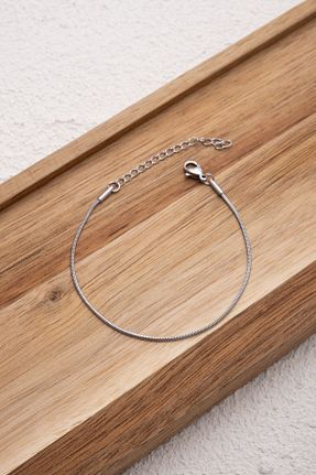 دستبند استیل (فولاد) زنانه استیل ضد زنگ ByFlorya Jewelry - کد 863398057