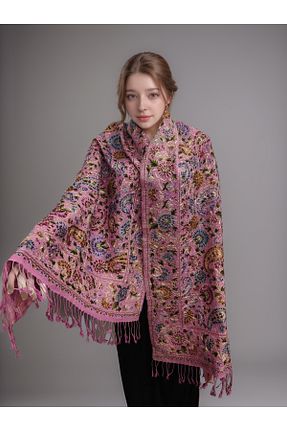 شال صورتی زنانه onliecraft - کد 895543042