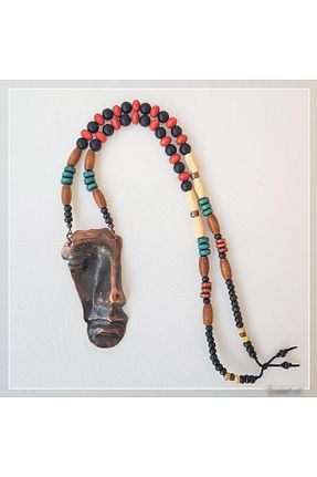 گردنبند جواهر رنگی زنانه پوشش زاماک Z Jewelry Design - کد 896907062