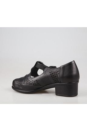 کفش پاشنه بلند کلاسیک مشکی زنانه چرم Castle Black - کد 895572861