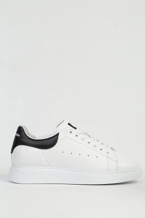 کفش اسنیکر سفید مردانه بند دار Pierre Cardin - کد 895624993