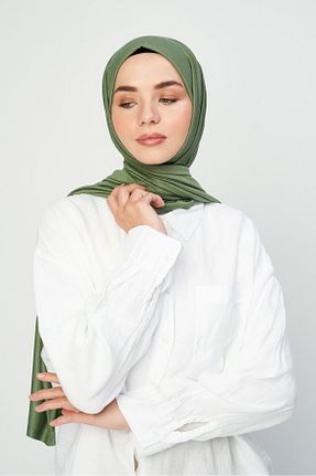 شال سبز زنانه پنبه ای Modakaşmir - کد 895724426