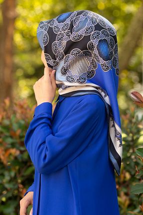 روسری آبی İpek Tivil Vissona - کد 895608187