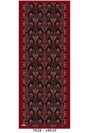 شال زرشکی زنانه پنبه پلی استر MİRSOY SCARF - کد 895612288