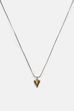 گردنبند جواهر طلائی زنانه آهن Pull & Bear - کد 895606526