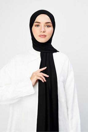 شال مشکی زنانه پنبه ای Modakaşmir - کد 895724986