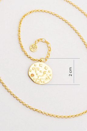 گردنبند نقره زرد زنانه 925 عیار So Chic - کد 896924242