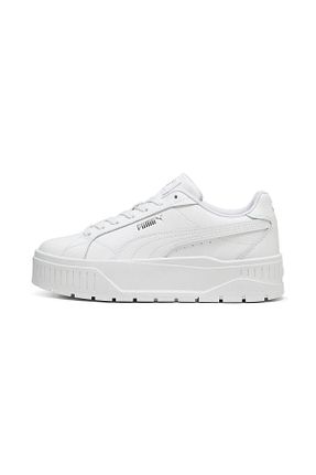 کفش اسنیکر سفید زنانه بند دار Puma - کد 895646091