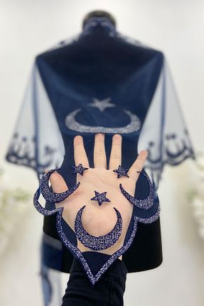 عقد و عروسی و حنابندان سرمه ای ZEYMERADE - کد 823974089