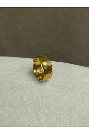 انگشتر استیل (فولاد) طلائی زنانه استیل (فولاد) MODA - کد 895669857