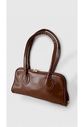 کیف دوشی قهوه ای زنانه چرم مصنوعی Dreambag - کد 895668418