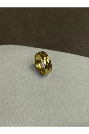 انگشتر استیل (فولاد) طلائی زنانه استیل (فولاد) MODA - کد 895669959
