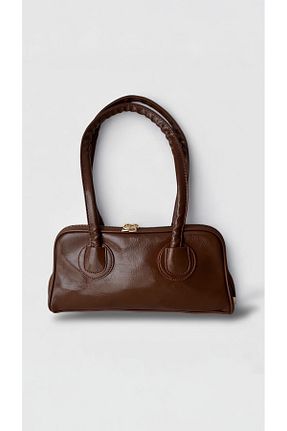 کیف دوشی قهوه ای زنانه چرم مصنوعی Dreambag - کد 895668418