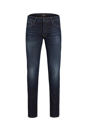 شلوار جین آبی مردانه پاچه تنگ Jack & Jones - کد 895667872
