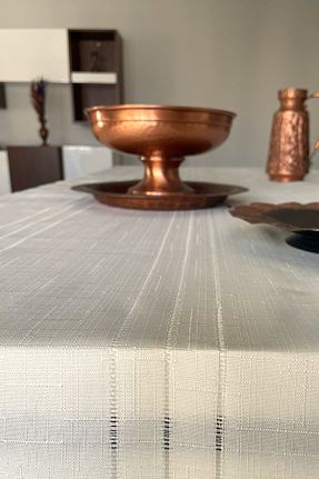 رومیزی بژ پلی استر Zeria Home - کد 885515744