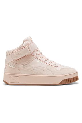 کفش اسنیکر صورتی زنانه بند دار Puma - کد 895686810