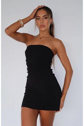 لباس مشکی زنانه بافتنی MDZ COLLECTION - کد 895701907