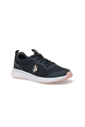 کفش اسنیکر سرمه ای زنانه بند دار U.S. Polo Assn. - کد 816944726