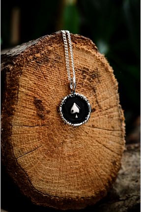 گردنبند نقره سفید زنانه 925 عیار Ebrar Silver - کد 895728125