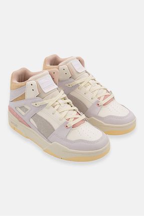کفش اسنیکر بژ زنانه بند دار Puma - کد 702022568