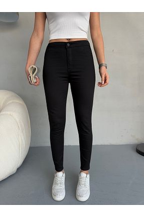 شلوار مشکی زنانه بافتنی alanora - کد 894365055