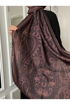 شال رنگی زنانه پنبه پلی استر AMİNENESİL - کد 895880255