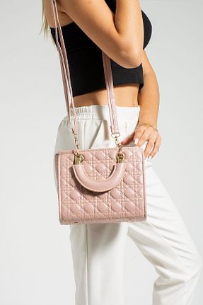 کیف دستی صورتی زنانه سایز متوسط NBİBAGS - کد 774777099