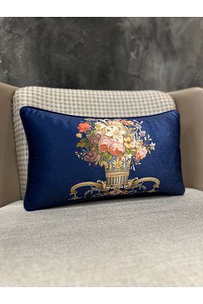 کوسن و روکش کوسن سرمه ای مخمل Fabricland - کد 81491185