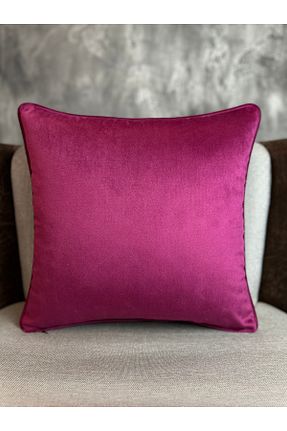 کوسن و روکش کوسن زرشکی مخمل Fabricland - کد 84566388