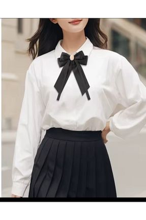 پاپیون مشکی زنانه ساتن LO ADORO - کد 895919153
