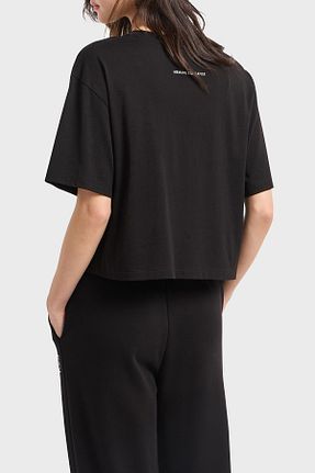 تیشرت مشکی زنانه رگولار Armani Exchange - کد 897204696