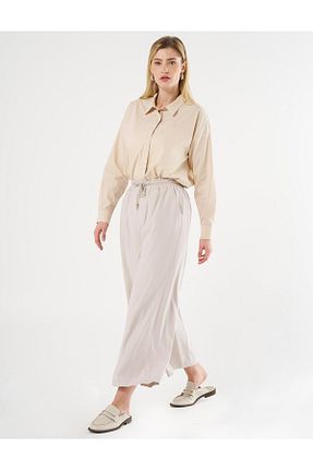 شلوار حجاب طوسی بافتنی KYR - کد 895978850