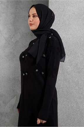 شال مشکی زنانه پلی استر Alvina - کد 895984446