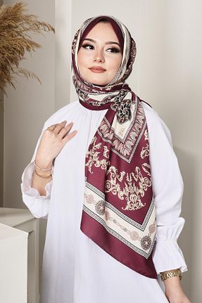 شال زرشکی زنانه AFVENTE - کد 890507018